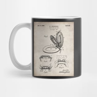 Toilet Seat Patent - Bathroom Art - Antique Mug